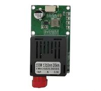 Uxsjakjsd Terminale Ttl A Fibra Ottica Apparecchiatura Terminale Ttl Modulo Trasmettitore Ottico per Interfaccia RX/TX/AV/VCC/GND 20km