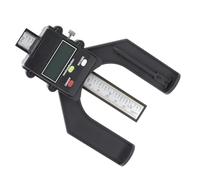 Uxsjakjsd WR25 Mini Calibro Digitale di Altezza 3" per Lavorazione del Legno con Visualizzazione In Pollici con Frazioni/Millimetri, Piedini Magnetici