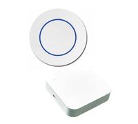 Uxsjakjsd Zigbee Wireless Smart Scene Switch con Gateway Intelligent Linkage Automation Work With Smart Life