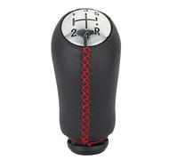 UYAERWA Auto Leva Stick Shifter Head Pomello Del Cambio A 5 Marce, Leva Del Cambio Per Auto, Da 17 Mm, Per RENAULT, Per CLIO MK3, 3 III, MEGANE MK2, SCENIC MK2(Red)