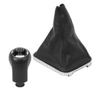 UYAERWA Auto Leva Stick Shifter Head Pomello Del Cambio A 5 Velocità Con Cuffia Nera Per Vauxhall Per Zafira B 2005 2006-2014