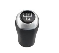 UYAERWA Auto Leva Stick Shifter Head Pomello Del Cambio Auto Per Hyundai Per Accent Solaris Avante MD I30 MT 5/6 Velocità Leva Accessorio(5 speed matte sliver)