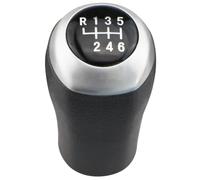 UYAERWA Auto Leva Stick Shifter Head Pomello Del Cambio Auto Per Hyundai Per Accent Solaris Avante MD I30 MT 5/6 Velocità Leva Accessorio(Speed Silver)