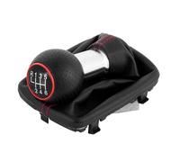 UYAERWA Auto Leva Stick Shifter Head Pomello Del Cambio Manuale A 5/6 Velocità Da 12 Mm, Leva Del Cambio, Cuffia Copri-cuffia Per Audi Per A3 S3 2001, 2002 E 2003, Accessori Per Auto.(Red 6speed)