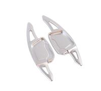 UYAERWA Per Audi Per A3 A6 S6 C8 A7 S7 4K A8 Q8 E-tron Sportback 2019-2024 Estensione Del Cambio Al Volante Dell'auto Leva Del Cambio Del Volante(Silver)