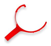 UYCHYTQR Adesivo per Cornice Volante per B&MW F20 F22 F30 F31 F32 F33 F35 F36 F10 F06 F12 F13 F15 F16(Rosso)