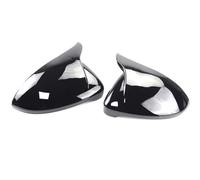 UYCHYTQR Copertura per specchietto Laterale Copertura Specchietto Retrovisore Laterale per VW per Golf MK7 MK7.5 2013-2020(Nero)