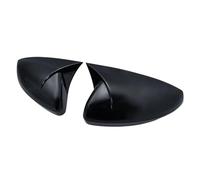 UYCHYTQR Copertura per specchietto Laterale Copri Specchietti Retrovisori per VW per Polo MK6 AW 2018-2021(Nero)