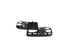 UYCHYTQR Gruppi fendinebbia auto Per Golf 4 1998-2004 1 Paio Auto Car Fendinebbia Angel Eyes Lampada LED Corsa E Jogging Fendinebbia Con Paraurti Anteriore Griglie Ricambio
