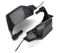 UYCHYTQR Paramani Moto Moto Paramani Antivento Proguard Sistema Guard Gear + Lampada di Segnalazione per Y&amaha YZ125 YZ250F YZ450F YZ250X YZ250FX YZ450FX