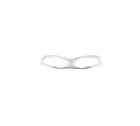 UYCHYTQR Per Jeep Per Renegade 2016 2017 2018 2019 2020 2021 2022 Sfiato Centrale Presa Decorativa Cornice Di Copertura Trim Car Styling Modanature interne auto(Argento)