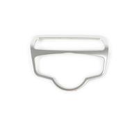UYCHYTQR Per Mercedes Classe C W205 GLC X253 2015-2020 Console Interruttore Pulsante Di Regolazione Telaio Accessori Auto Decorazione Trim Modanature interne auto(Argento)