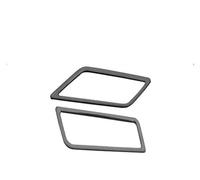 UYCHYTQR Per VW Per Golf 8 MK8 2020 2021 Accessori Auto Cruscotto UN Pilastro Uscita Aria Vent Trim Cornice Adesivo Styling Modanature interne auto(Fibra di carbonio)