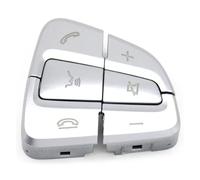 UYCHYTQR Pulsante di Controllo al Volante per Mercedes per Benz Classe C GLC W205 W253 0999050200 0999050300(Argento-Destra)