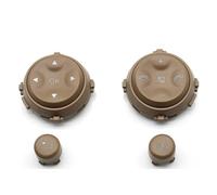 UYCHYTQR Pulsanti Multifunzione per Comandi al Volante per Mercedes per Benz W221 W216 Classe S CL S300 S350 S400 S600(Marrone)