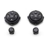 UYCHYTQR Pulsanti Multifunzione per Comandi al Volante per Mercedes per Benz W221 W216 Classe S CL S300 S350 S400 S600(Nero)