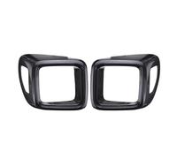 UYCHYTQR Riflettore della lampada della luce di stop dell'a Per Jeep Per Renegade 2015 2016 2017 Coprifari Posteriori Per Auto In Fibra Carbonio Fanali Posteriori Coprifari