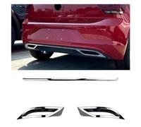 UYCHYTQR Spoiler Posteriori per Auto Paraurti Posteriore Diffusore Spoiler per VW per Polo MK6 per Polo Plus 2018-2023 Uscita Aria Striscia Scarico Copertura Trim