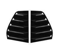 UYCHYTQR Spoiler Posteriori per Auto per VW per Golf 6 MK6 GTI GTD R 2009-2013 Finestra Feritoia Side Vent Trim 2PCS Auto Finestra Posteriore Shutter Copertura Trim(Glossy Black-MK6)