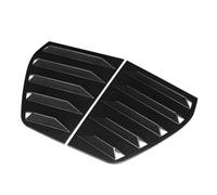 UYCHYTQR Spoiler Posteriori per Auto per VW per Golf 6 MK6 GTI GTD R 2009-2013 Finestra Feritoia Side Vent Trim 2PCS Auto Finestra Posteriore Shutter Copertura Trim(Aspetto Carbonio)