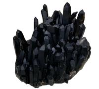 UYCUODLUY 1 Pezzo da 1300-1400 g di Cluster Nero fumé