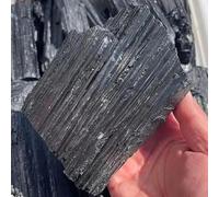 UYCUODLUY 1 Pezzo da 160-200 g di Pietra tormalina Nera Grezza Grandi Dimensioni for l'arredamento della casa