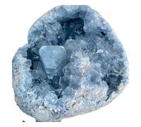 UYCUODLUY 1 Pezzo da 300-350 g di Quarzo Celestite Blu