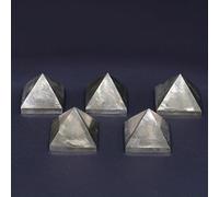 UYCUODLUY 1 Pezzo di Piramide pirite Scintillante, lucidata