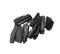 UYCUODLUY 100 g/Confezione 4-9 mm Lotto all'Ingrosso Rara Pietra Grezza di tormalina Nera Quarzo