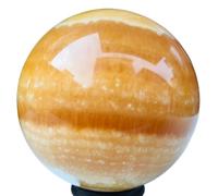 UYCUODLUY 1100-1200 g Sfera di Quarzo Arancione Calcite Gialla