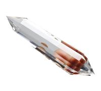 UYCUODLUY 120 mm di Quarzo Trasparente Punta Bacchetta 12 Lati