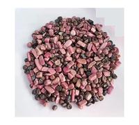 UYCUODLUY 200 g di frammenti rodanite, Pietre levigate for Bottiglie dei Desideri, Giardino, Fontana, Piante da Appartamento, creazione Gioielli