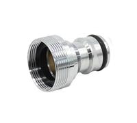 UYCUODLUY 2pcs Brass M22 M24 Threaded Hose Water Pipe Connector Tube Tap Snap Adaptor Fitting Garden Outdoor Plating Deal with