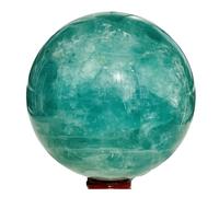 UYCUODLUY 400-450g Sfera di Quarzo a Forma Sfera Fluorite Verde