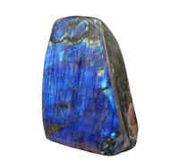 UYCUODLUY 410-500 g Labradorite Accompagnare di Quarzo Pietra Luna Decorare Gemma Casa