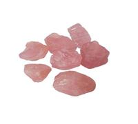 UYCUODLUY 90-100 g (2-5 Pezzi) 2-6 cm Quarzo Rosa Cristalli Grezzi Pietre preziose di Quarzo Grezzo