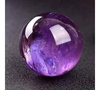 UYCUODLUY Crystal Ball Amethyst Raw Stone Seven Star Array Home Decoration,Purple,50mm