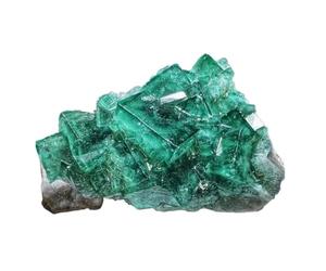 UYCUODLUY Green Fluorite Crystal Cluster Irregular Raw Stone for Yoga,400~500g