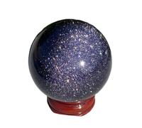 UYCUODLUY Pietra palmare a Sfera di Ossidiana Dorata da 150-200 g