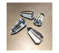 UYCUODLUY Pietra Quadrata Appuntita in Bianco a 12 Lati da 50-60 mm, 1 Pezzo