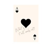 UYCUODLUY Retro Gaming Aesthetic Wall Art, What If It All Works Out Canvas Print, Preppy Y2K Decor for Teen Girl Room(Unframed,12x18inch(30x45cm))