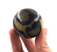 UYCUODLUY Stone Dragon Seven Planet Crystal Ball Home Ornaments(4cm approx)