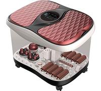 UYDJAKX Massaggiatore per pediluvi con calore, vasca doppia per piedi, spa per piedi Auatico per la casa, secchio a infrarossi con telecomando per dolore ai piedi-B (B) Star of Light