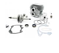 UYeLKm Adatto for TS410 TS420 50mm Cilindro Pistone Albero Motore Guarnizione Paraolio Cuscinetto Kit di Ricostruzione for Sega for Cemento Parti di Riparazione Sega da Taglio(Cylinder Crankshaft)