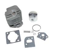 UYeLKm Kit Cilindro pistone Adatto for DH232 DH235 HT232 HT235 DH165ST DH185ST Hedge A130001960