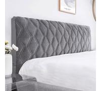 uyeoco Copertura per Testiera per Letto Copri Testata Letto Matrimoniale/Singolo Premium Imbottita Elastica Copritestata Letto Velluto Fodera Protezione Anti-collisione Cuscino