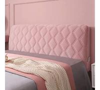 uyeoco Copri/Fodera/Copertura Testata Letto Matrimoniale/Singolo, Copritestata Letto Premium Velluto all-Inclusive Fodera Protezione Cover Decorazioni Camera da Letto. (Color : Pink, Size : 140cm)