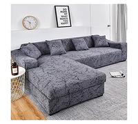 uyeoco Copridivano Elasticizzato Fodera per Divano con Penisola Destra/Sinistra per 1/2/3/4 Posti Copertura Divano, Sofa Mobili Protettore Copertura (Color : I, Size : 2 posti (145-185cm))