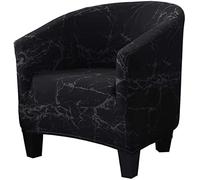 uyeoco Copripoltrona 1 Posto Elasticizato,Fodere Copripoltrona Universale,Copripoltrona da Cocktail Chesterfield Rimovibile Lavabile Antiscivolo per Bancone Soggiorno Tullsta (Color : #44)