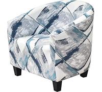 uyeoco Copripoltrona 1 Posto Elasticizato,Fodere Copripoltrona Universale,Copripoltrona da Cocktail Chesterfield Rimovibile Lavabile Antiscivolo per Bancone Soggiorno Tullsta (Color : #60)